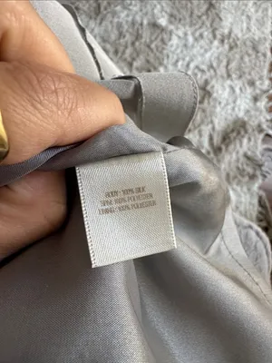 kate spade Pleated Ruffle Neck Sleeveless Top in Light Gray thumbnail 7