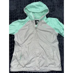 The North Face Resolve Jacket Hooded DryVent Packable Waterproof Sz Large thumbnail 2