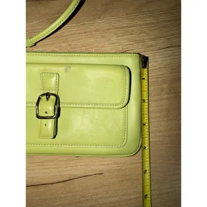 Coach Lime Green Pistacho Soho Signature Leather Wristlet Vintage Clutch Y2K M thumbnail 7