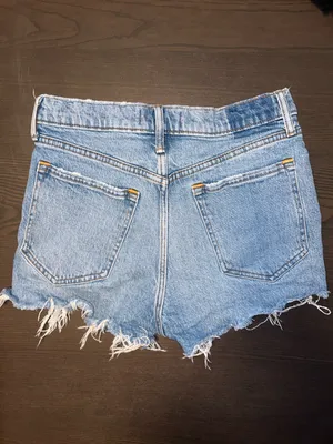 Abercrombie & Fitch mom rise shorts thumbnail 2