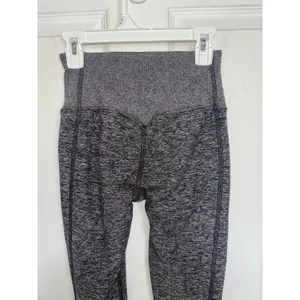Alo Yoga High Waist Alosoft Lounge Leggings Dark Grey XS Stretch Gym thumbnail 4