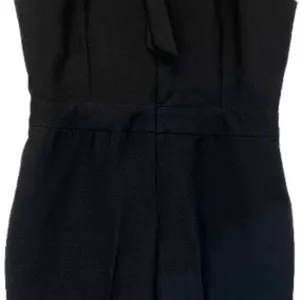 Line + Dot Freya Jumpsuit Halter Tie Wide Flare‎ Leg Black Sleeveless Women's L thumbnail 7