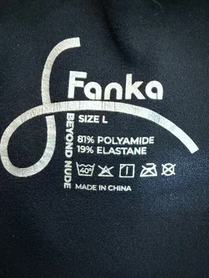 Fanka Beyond Nude Black Leggings – High Rise Yoga & Activewear L thumbnail 6
