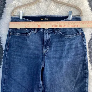Lee Regular Fit Bootcut Mid Rise Blue Denim Jeans Western Rodeo Country Y2k thumbnail 3