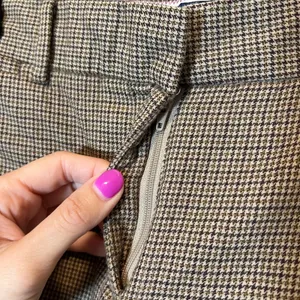 J. Crew Women's Brown‎ Houndstooth Straight Leg Trousers Plaid Dress Pants 6 thumbnail 5