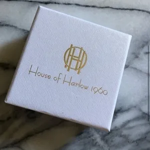 House of Harlow 1960 Chunky Hoop earrings thumbnail 4