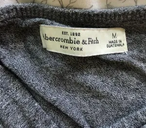 Abercrombie Gray Tank Top thumbnail 4