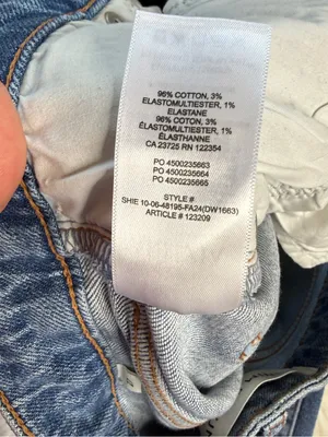 Denim Forum Aritzia High Rise Yoko Slim Jeans thumbnail 5