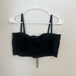 SKIMS Women's Sculpt‎ Bandeau Sheer Multi-way Straps Color Onyx 2X 2TG 2xG thumbnail 7