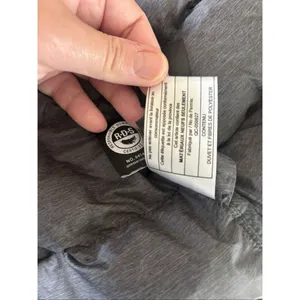Tna Aritzia The Little Puff Packable Down Puffer Jacket Size 1X Charcoal thumbnail 6