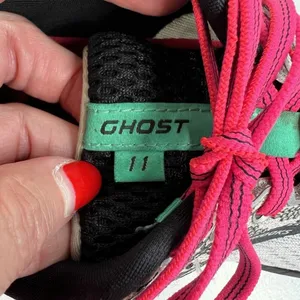 Brooks Ghost 11 Womens‎ 10 Sneakers White Black Pink Running 1202771B192 Shoes thumbnail 7