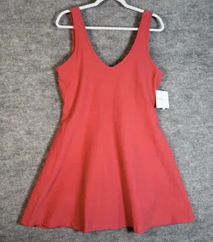 Beyond Yoga Size-XL/TG Women's Spacedye Movement Coral Skater Dress thumbnail 1