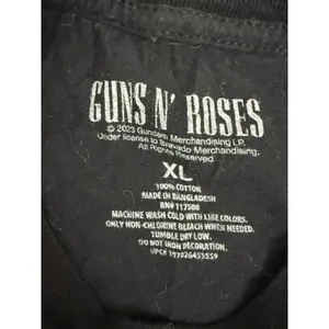 Guns N' Roses Logo Graphic Tee Black NWOT SzXL thumbnail 4
