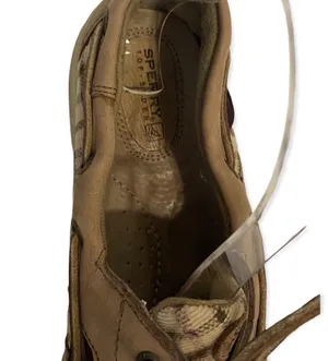 Boat Shoes in Tan and Plaid Size 8M thumbnail 6