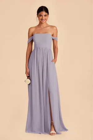 Birdy Grey August Dress Chiffon Dust Lilac thumbnail 7