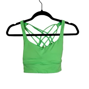 Lululemon Free to Be Longline Bra Wild *Light Support, A/B Cup Pistachio W2DNOS thumbnail 6