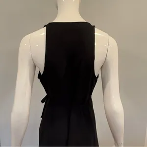 Abercrombie & Fitch Sleeveless Black Wrap Dress thumbnail 7