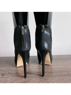 Hdeulolm Women's Crystal Stiletto Platform Sandal Shoe Boot Size 11 #B1491 thumbnail 7