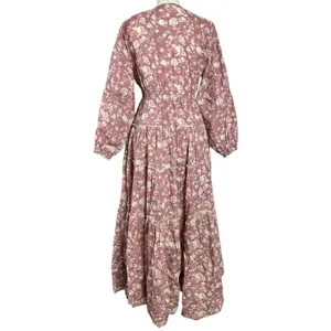 Free People Ethereal Dainty Cottage Pappiet Midi Dress Rose Maxi Top Large thumbnail 10