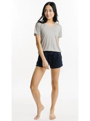 Zyia Active Women's Blue Relaxed Texture Shorts Size XL (Runs Small) NWT thumbnail 2