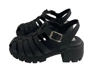 Steve Madden Sandals Black womans  thumbnail 1