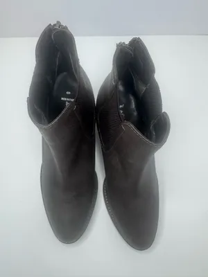 Aquatalia Grey Leather Ankle Boots Womens Size 8 thumbnail 2