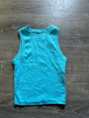 Hollister Blue High-Neck Tank thumbnail 1