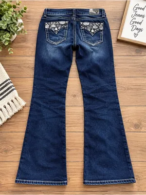 Miss Me Signature Boot Jeans Size 32 (3) thumbnail 2