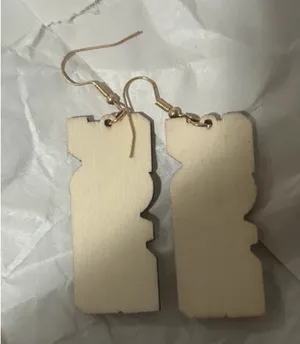 “Love” earrings Pink thumbnail 2