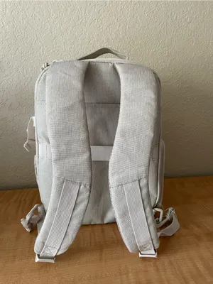 Bagsmart 2 in 1 Small Camera Backpack for DSLR Photography Traveling Trip Beige thumbnail 5