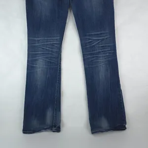Wrangler Rock 47 Ultra Low Rise Embellished Flare Jeans Size 5x36‎ WHX65MG thumbnail 6