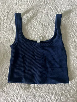 Navy Blue Nikibiki Tank Top thumbnail 1