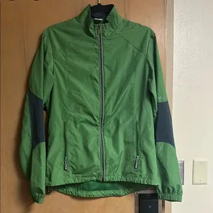Alo Green Lightweight Full-Zip Jacket thumbnail 1