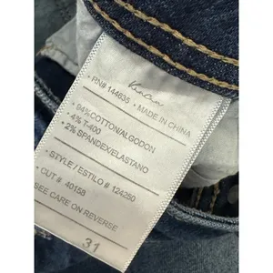 Kancan Estilo Bootcut High Rise Button Fly Jeans Women's Size 31‎ thumbnail 7