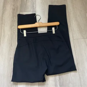 Lululemon Athleisure Pants on the move womens Black (size 2) office work travel thumbnail 4