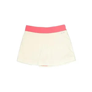 Nike Dri-FIT Tennis Skort Girls L 1 White Coral Pink Built-In Shorts Athletic thumbnail 2