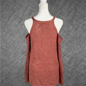 Dusty Rose Sleeveless Knit Flare Dress thumbnail 8