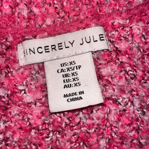 Sincerely Jules Pink Textured Knit Sweater XS thumbnail 5