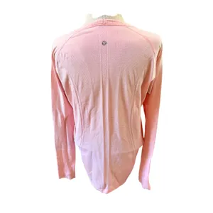Lululemon Longsleeve Pink Athletic Top for Women thumbnail 5