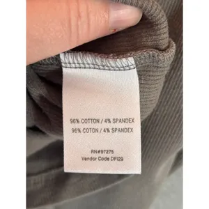 Fox Racing Womens Top L Olive Green Lace Up Ribbed Contrast Stitch Y2K Gorpcore thumbnail 8