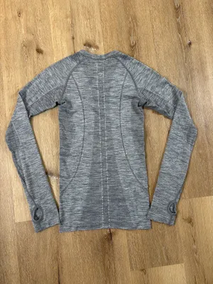 Lululemon Grey Swiftly Tech Long Sleeve thumbnail 6