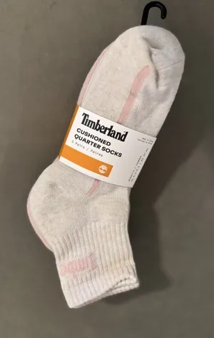 Timberland Lucky Brand cushioned quarter socks 5 pairs women’s size 6.5 -9.5 thumbnail 1