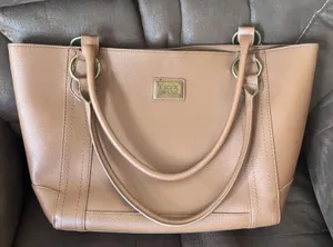 Frye Tote Bag Vegan Leather Camel Brown Large Oversized Carryall Faux Leather thumbnail 1