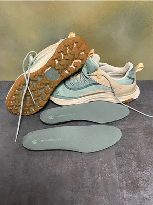 Timberland Motion Access Waterproof Women's Trail Sneakers Green/Tan Size 10 thumbnail 4