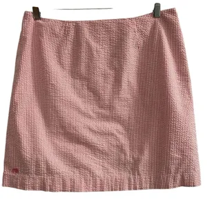 Lilly Pulitzer Women's‎ Pink Gingham Short Skirt Size 6 Casual thumbnail 1