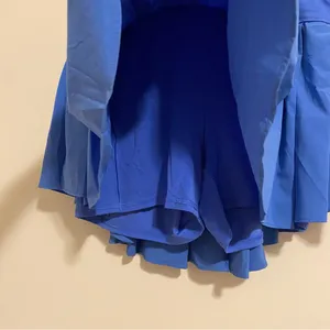 Aerie Offline Cornflower Blue Pleated Athletic Skirt size Large thumbnail 2