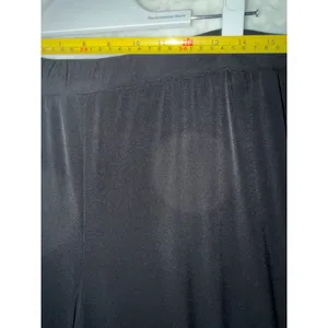 Spiegel Womens XL Black Wide Leg Lounge Pants Elastic Waist Stretch‎ Flowy thumbnail 4