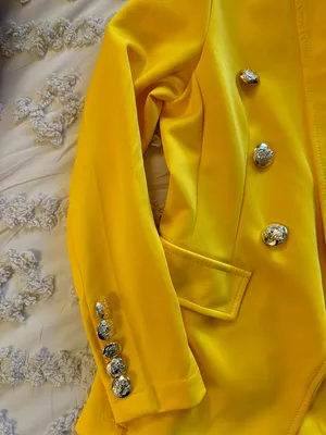 Yellow Blazer Size M thumbnail 2