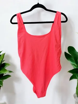 Aerie NWT Shine Pique Babewatch One Piece Swimsuit XL thumbnail 1