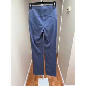 NEW Lululemon Smooth Fit Pull-On High Rise Athleisure Workwear Trouser Blue Sz 4 thumbnail 5